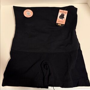 NWT Shapermint Essentials High Waist Shaping Shorts Black Size 3X